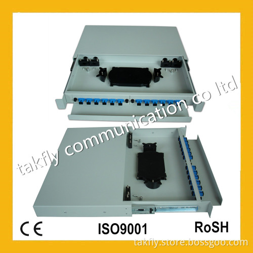 1u 19inch Fiber Optic Patch Panel